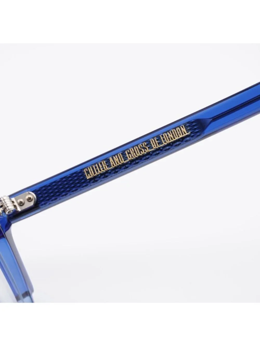Cutler and Gross CGOP138249 004 Eyeglasses Blue 49mm Square Frame